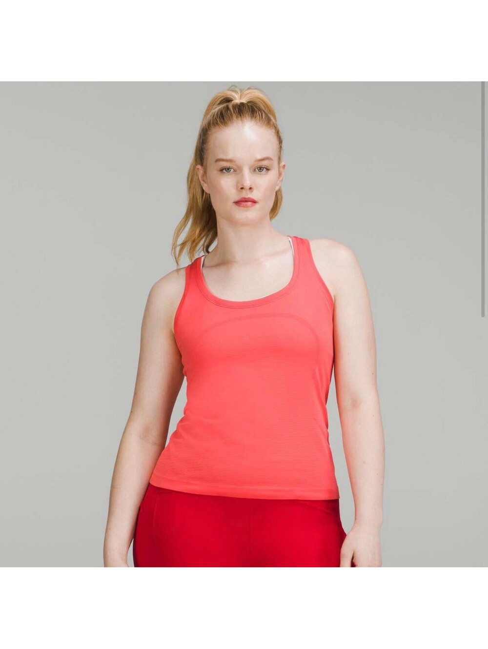 Lululemon Swiftly Tech Racerback Tank 2.0 Race Length in Pale Raspberry